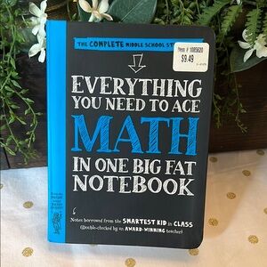 Everything You Need To Ave Math Notebook